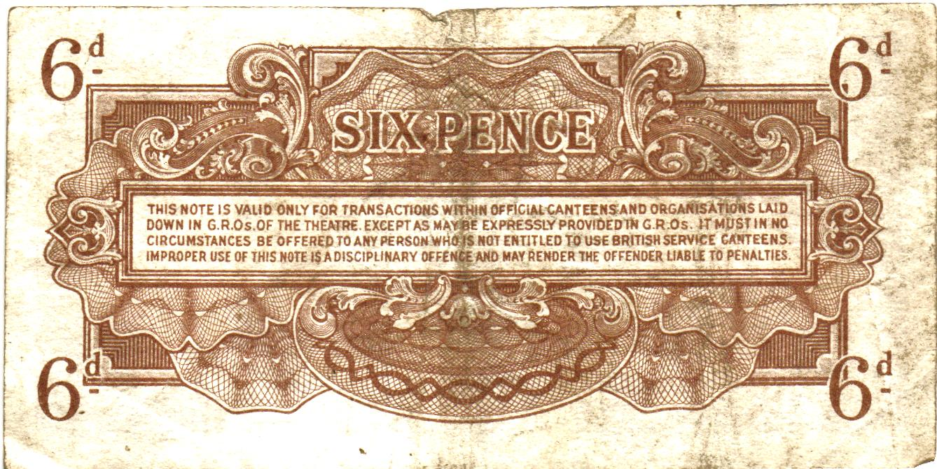 UK, British Armed Forces, P#M10a - issued note