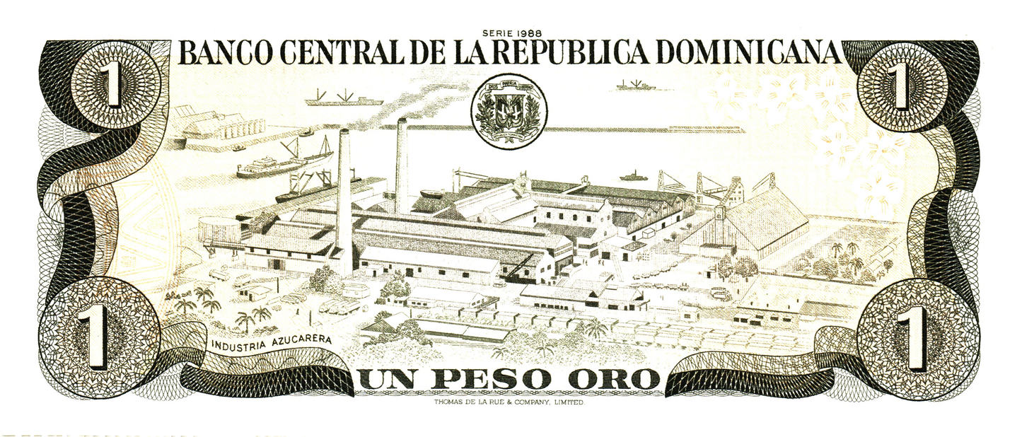 Dominican Republic 1 Peso Oro 1988, P126, UNC