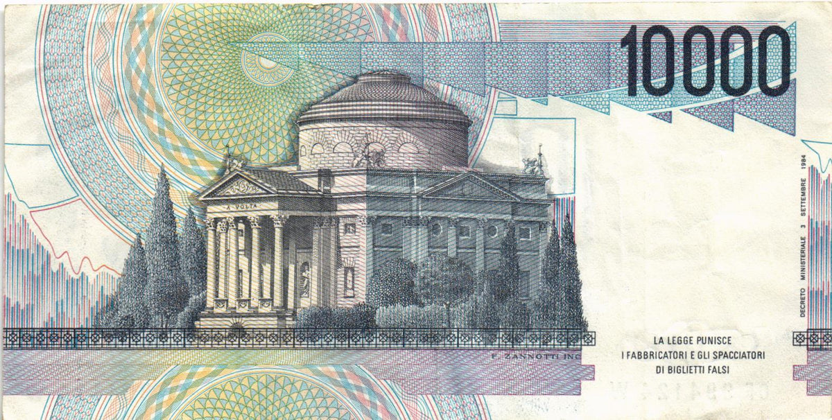 Italy 10000 Lire 1984, P112c, VF