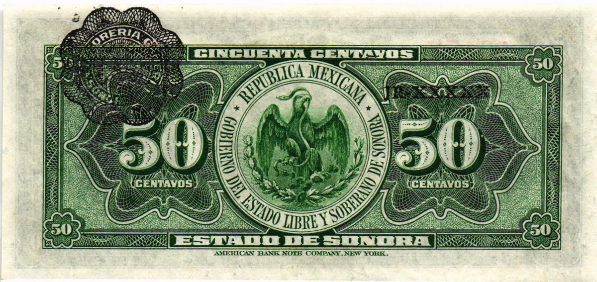 Mexico 50 Centavos 1915, PS1070, UNC
