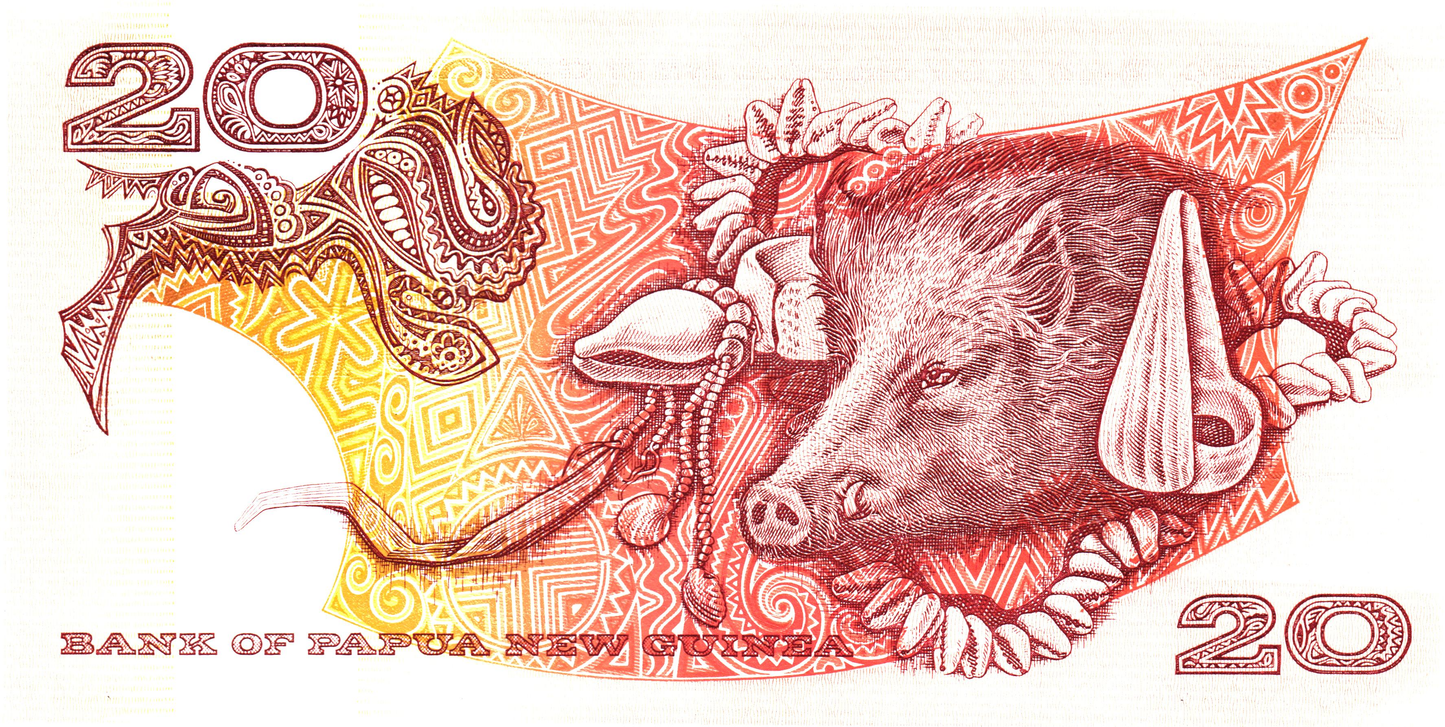 Papua New Guinea 20 Kina ND, P10a, UNC