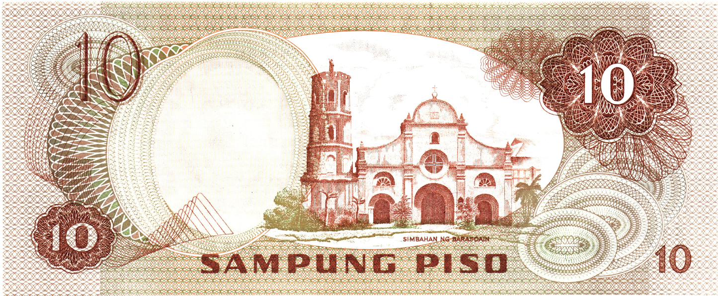 Philippines 10 Pesos ND, P167, UNC