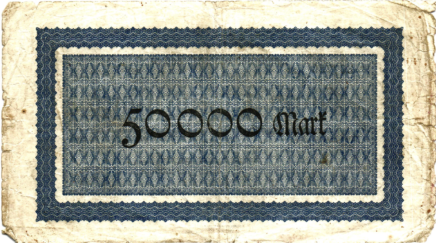 Emergency Issue - Notgeld Germany 50000 Mark 1923 Aachen