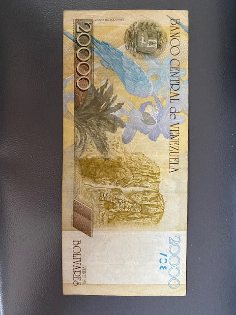 Venezuela 20000 Bolivares 2001, P86a, VF