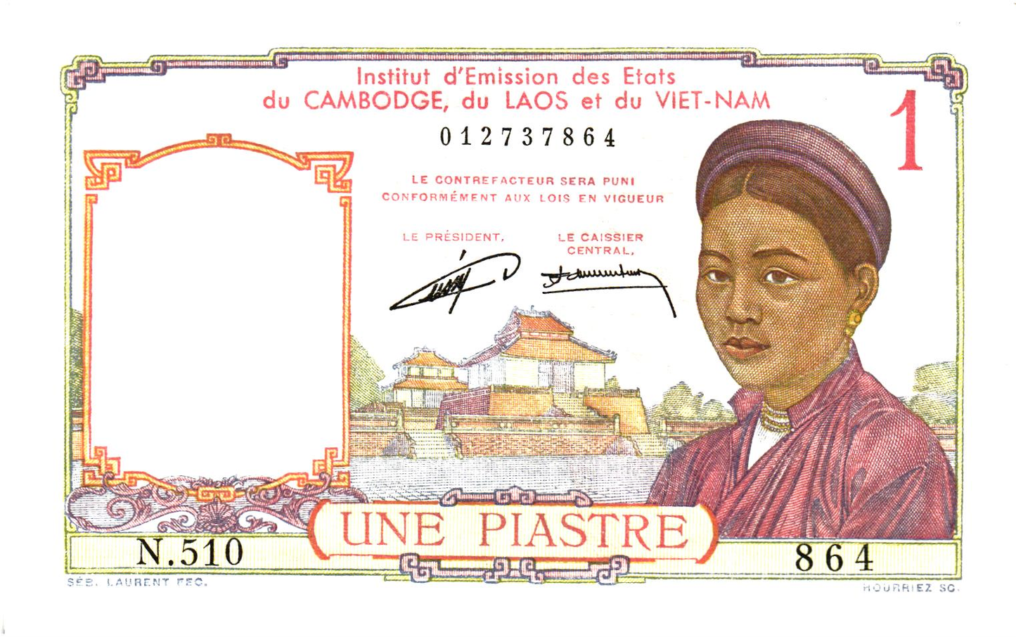 French Colonies : Lot of 13 banknotes