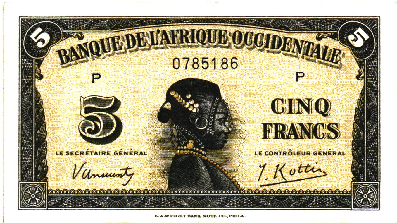 French Colonies : Lot of 13 banknotes