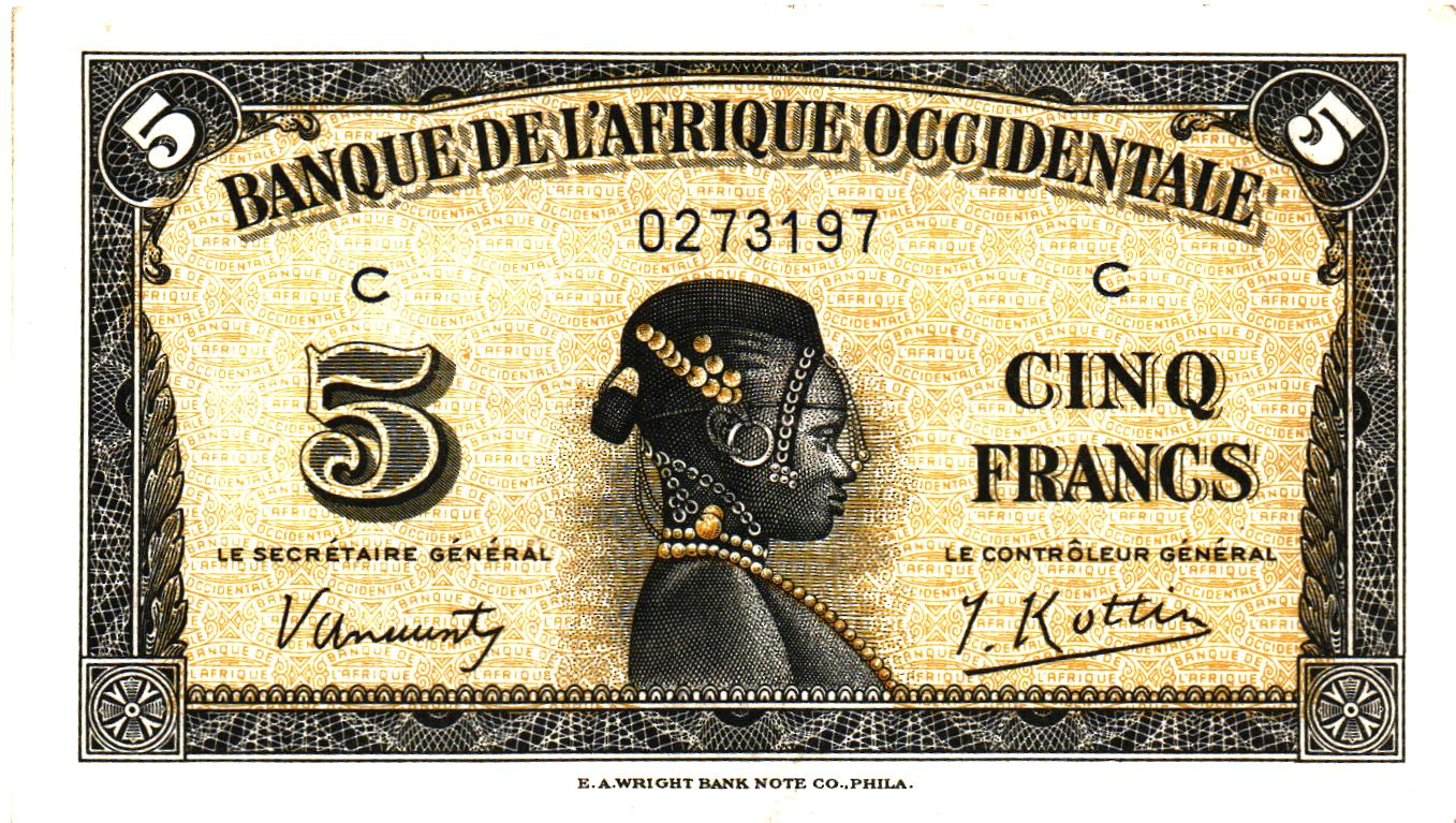 French Colonies : Lot of 13 banknotes