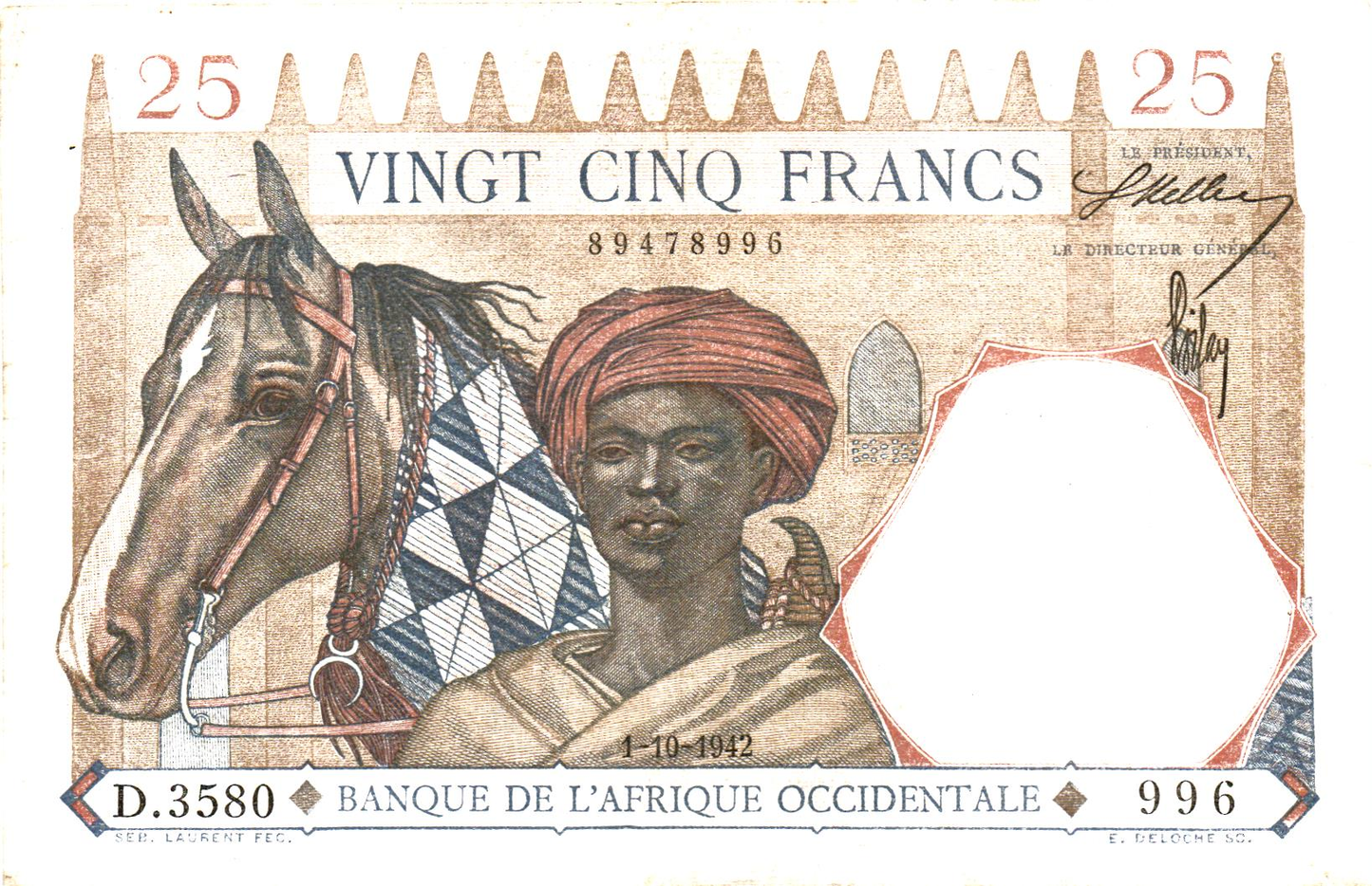 French Colonies : Lot of 13 banknotes