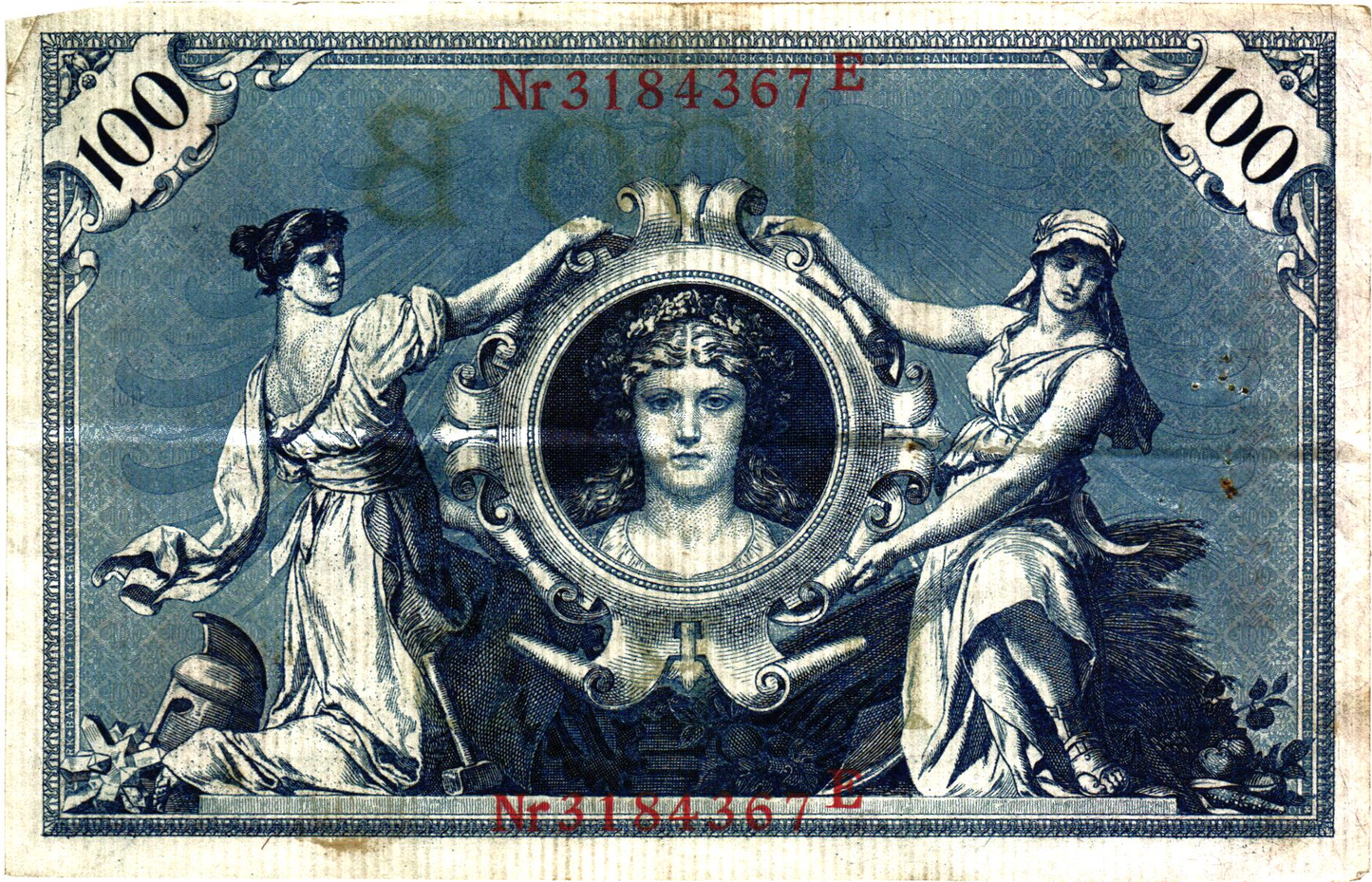 Germany, Reichsbanknote 100 Mark 1908, P35, VG