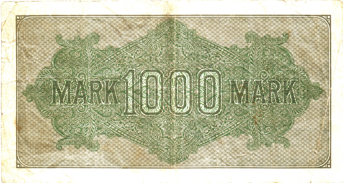 Germany 1000 Mark, P76, VG