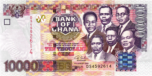 Ghana 10000 Cedis 2003, P35b, UNC