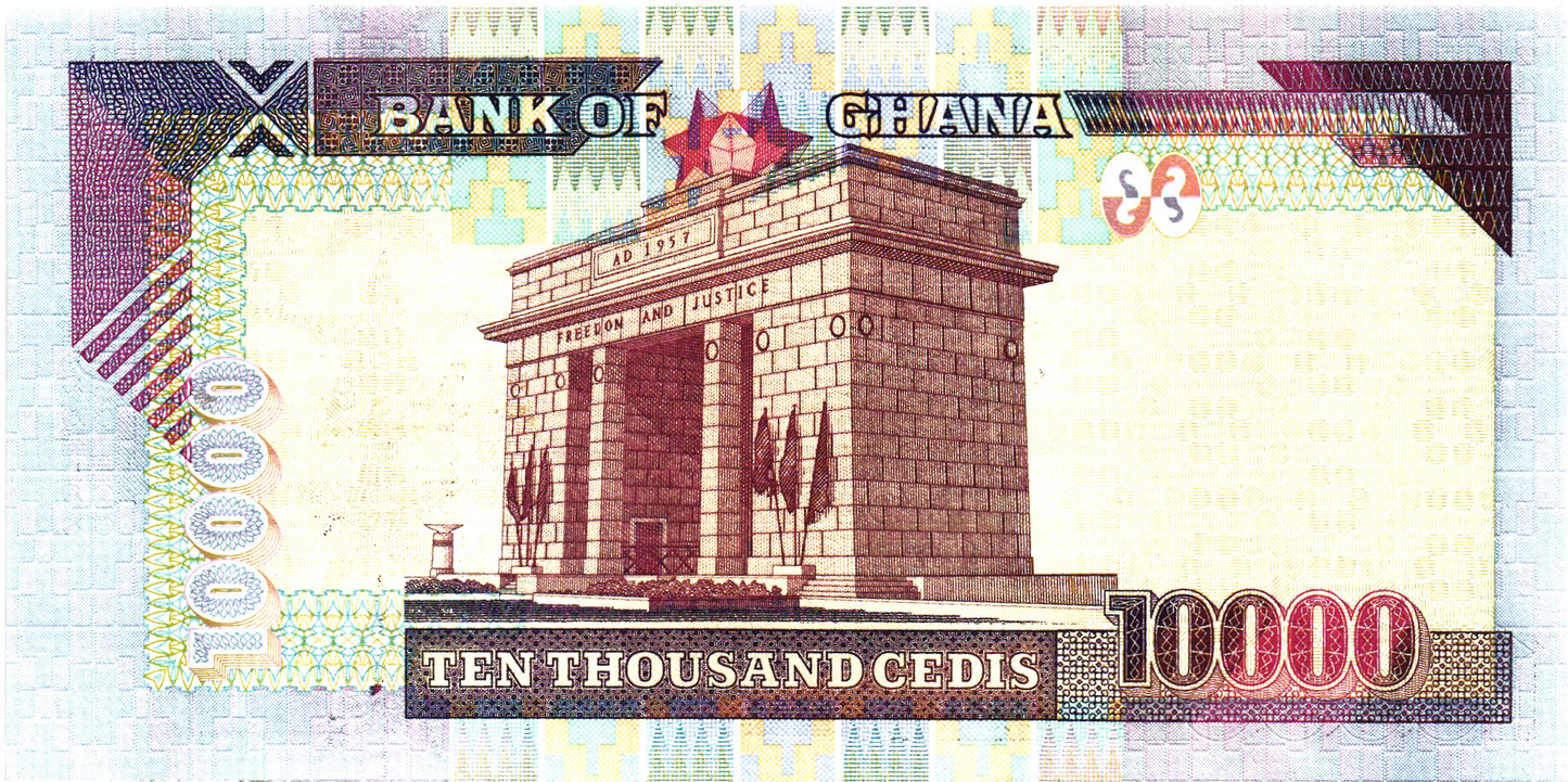 Ghana 10000 Cedis 2003, P35b, UNC