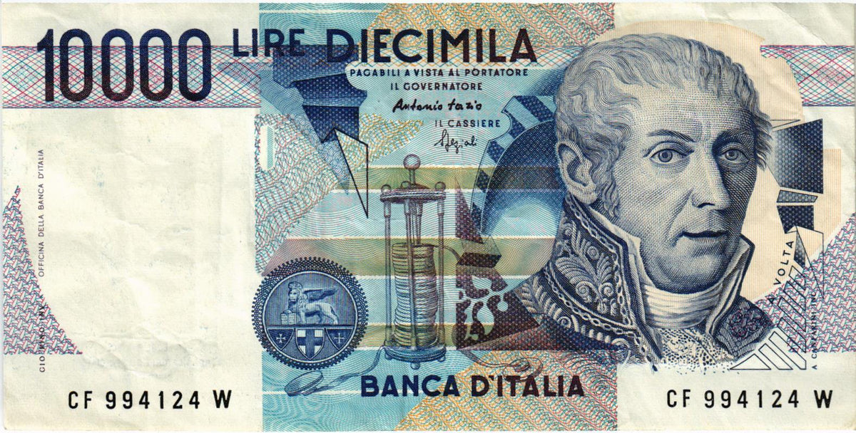 Italy 10000 Lire 1984, P112c, VF