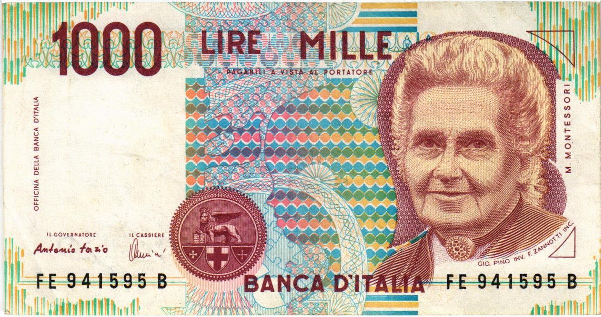 Italy 1000 Lire 1990, P114c, F