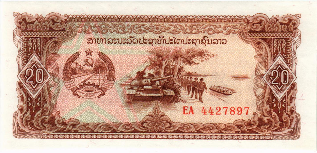 Laos 20 Kip 1979, P28, UNC