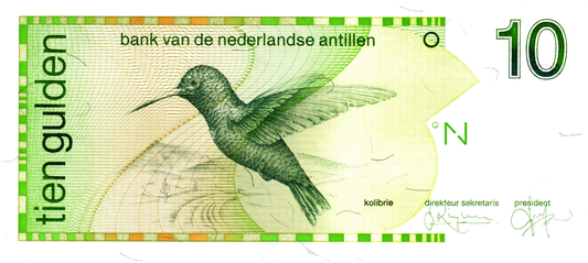 Netherlands Antilles 10 Gulden 1994, P23c, UNC