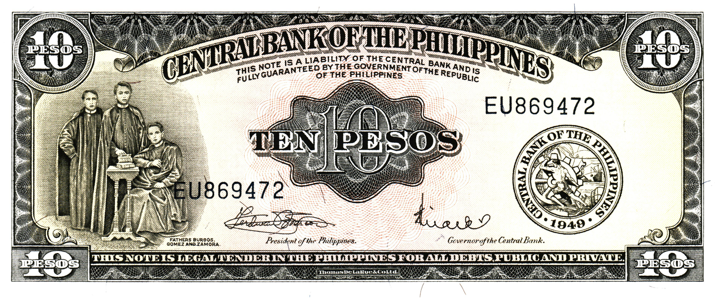 Philippines 10 Pesos ND, P136f, UNC