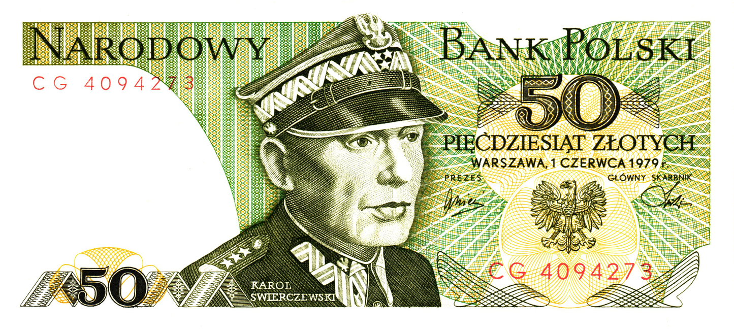 Poland 50 Zlotych 1979, P142b, UNC