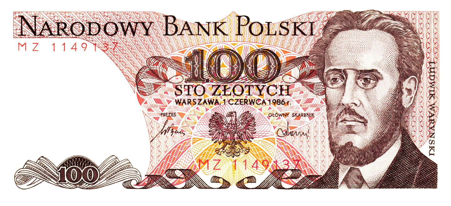 Poland 100 Zlotych 1986, P143e, UNC