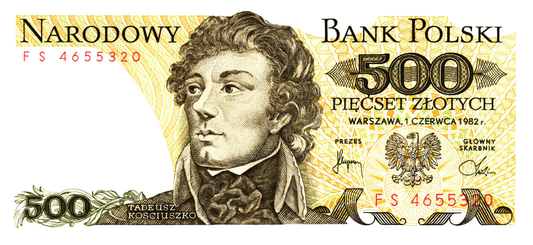 Poland 500 Zlotych 1982, P144d, UNC