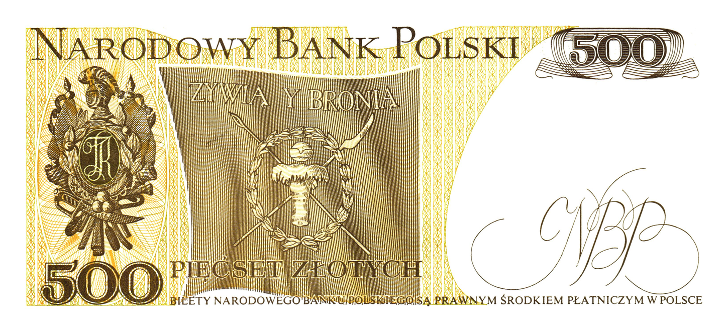 Poland 500 Zlotych 1982, P144d, UNC