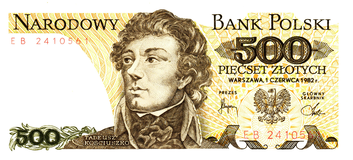 Poland 500 Zlotych 1982, P144d, UNC