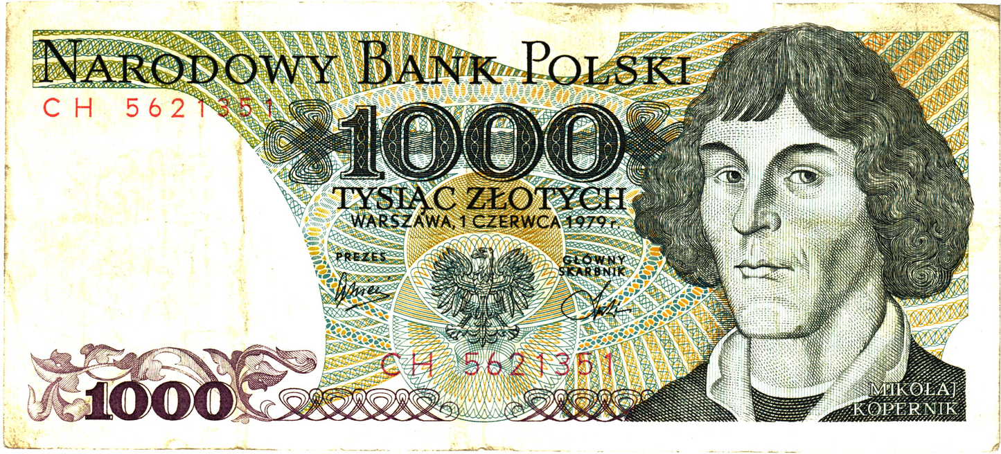 Poland 1000 Zlotych 1982, P146b, G