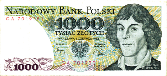 Poland 1000 Zlotych 1982, P146c, G - 7pcs