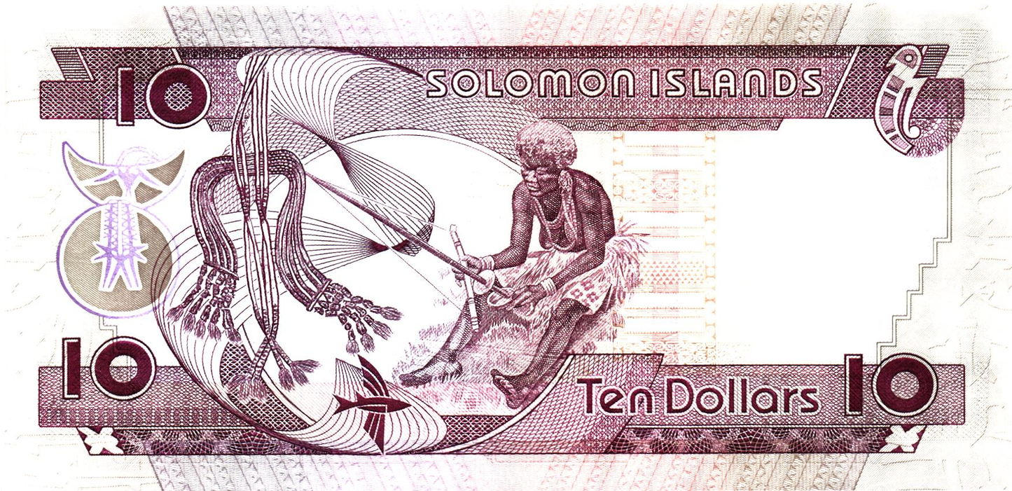 Solomon Islands 10 Dollars 1986, P15, UNC