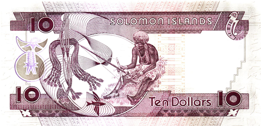 Solomon Islands 10 Dollars 1986, P15, UNC