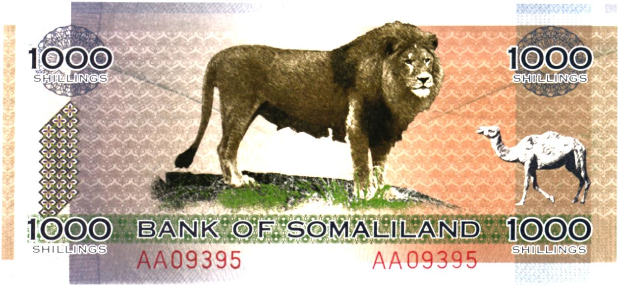 Somaliland 1000 Shillings 2006, Pnew CS1A, UNC