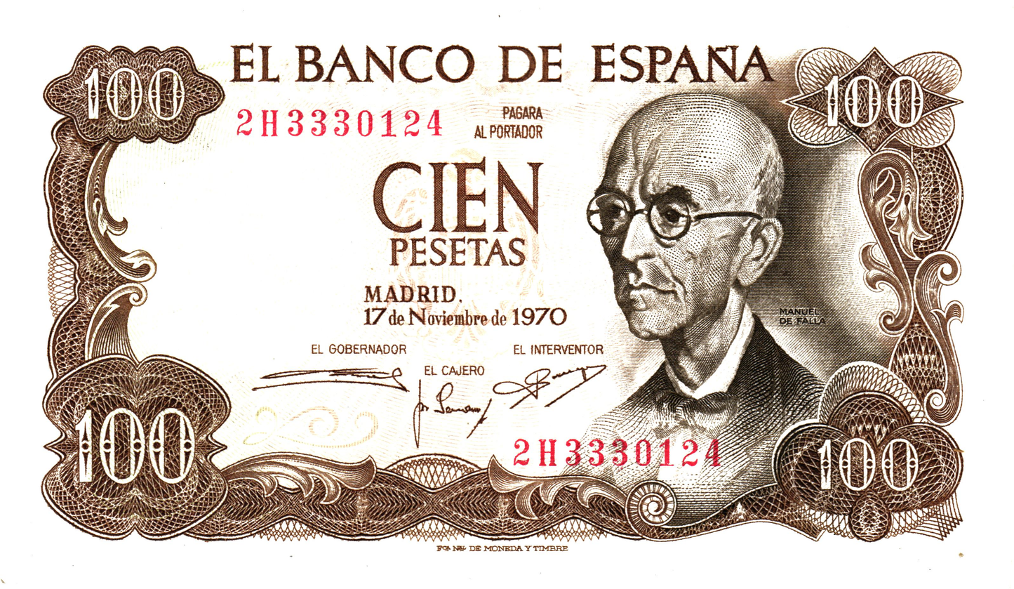 Spain 10 Pesetas 1970, P152a, XF