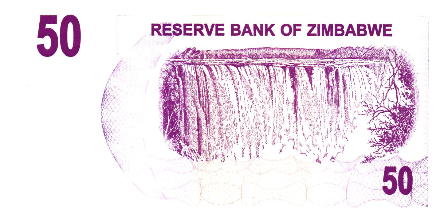 Zimbabwe 50 Dollars 2006, P41, UNC
