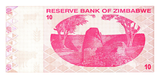 Zimbabwe 10 Dollars 2009,P94, UNC